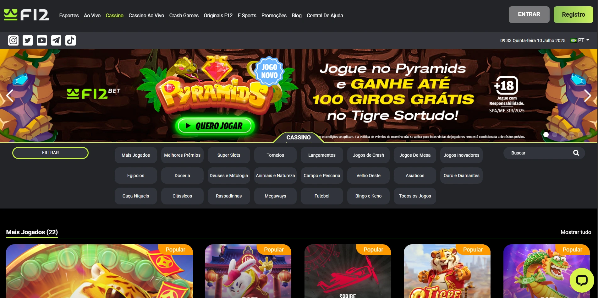 F12Bet Banner